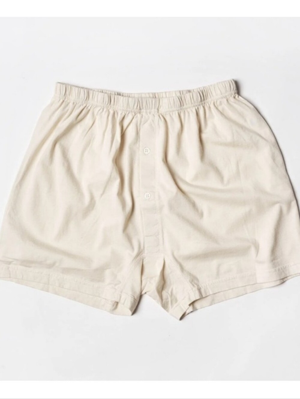 NWT Industry Of All Nations Undyed Jersey Boxers (3) Medium